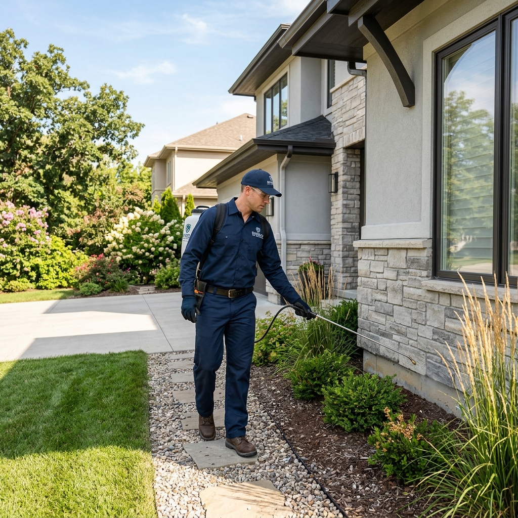 Protected home exterior